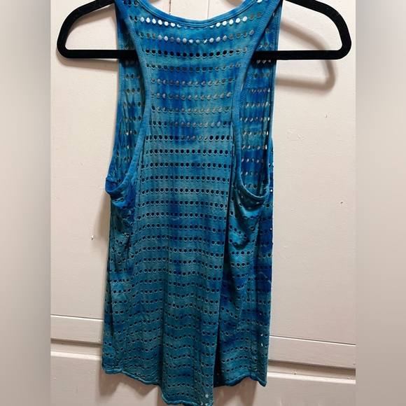 Hard Tail tank top tie dye fish net - Picture 2 of 6